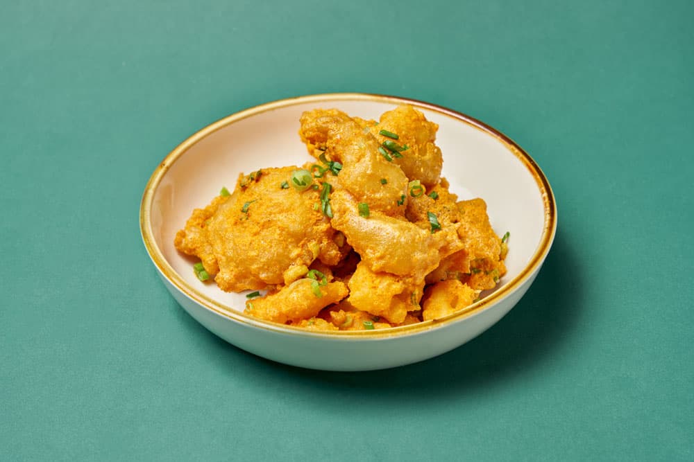 Salted Duck Egg with Fish Fillet