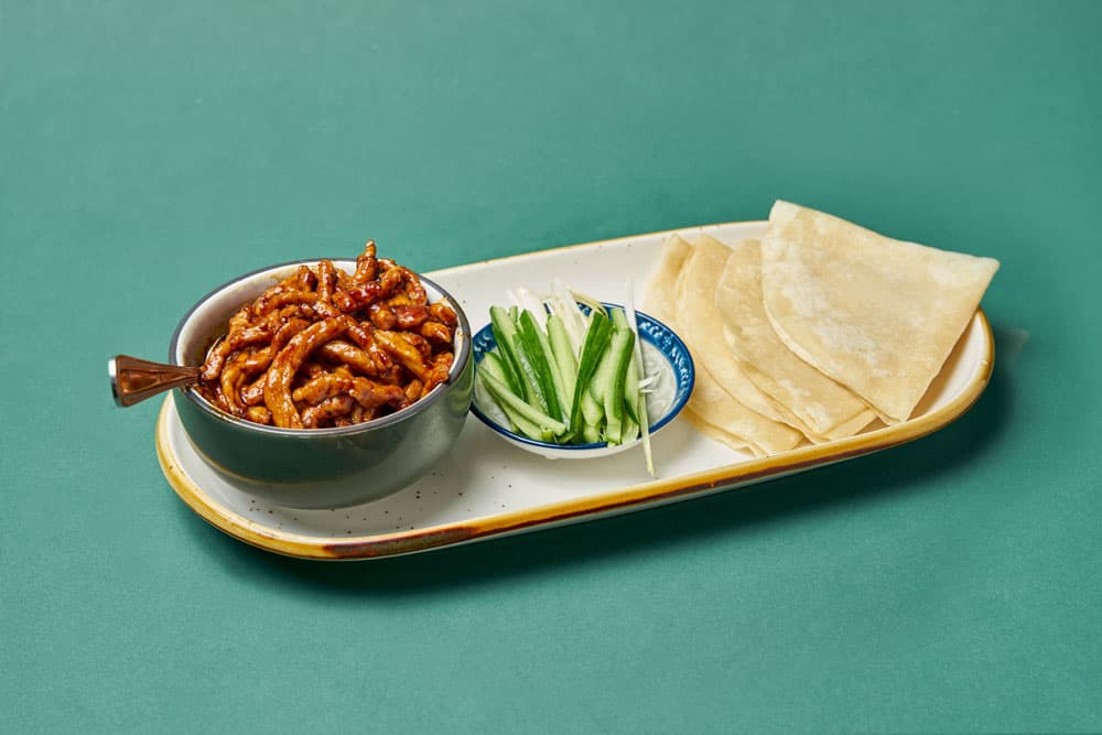 Shredded Pork with Mu Shu Pancake