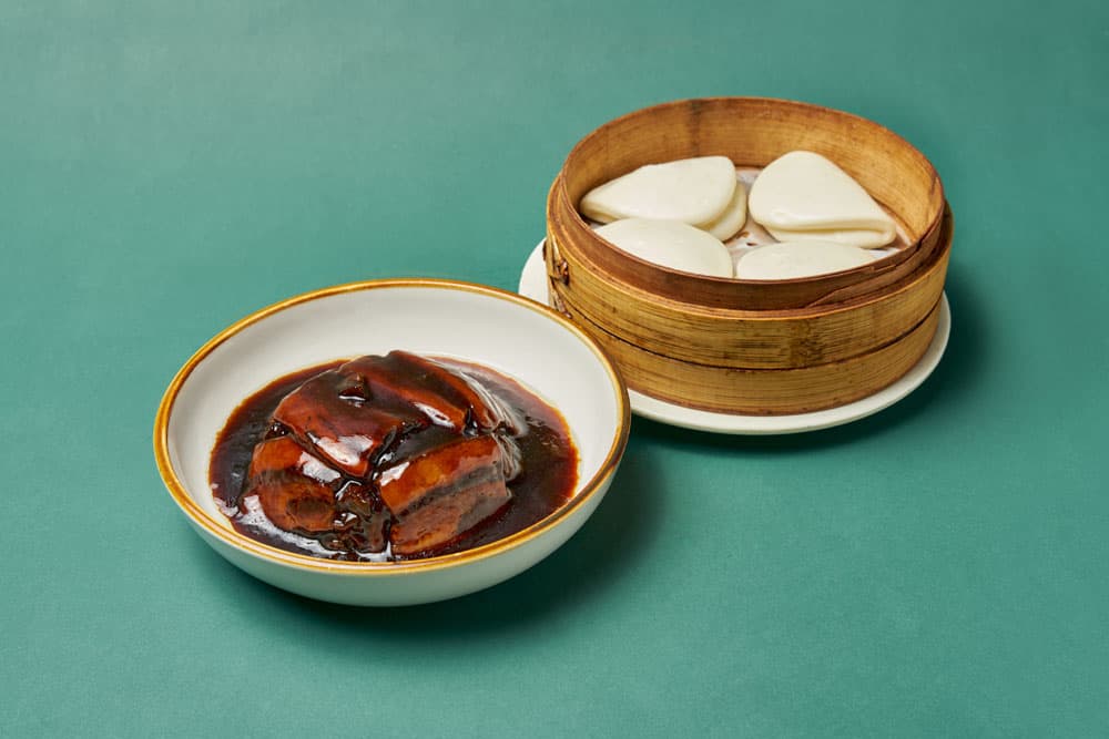 Braised Pork with Preserved Vegetable in Soy Sauce