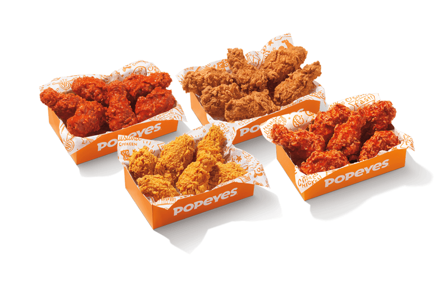 24Pc Bone-In Wings