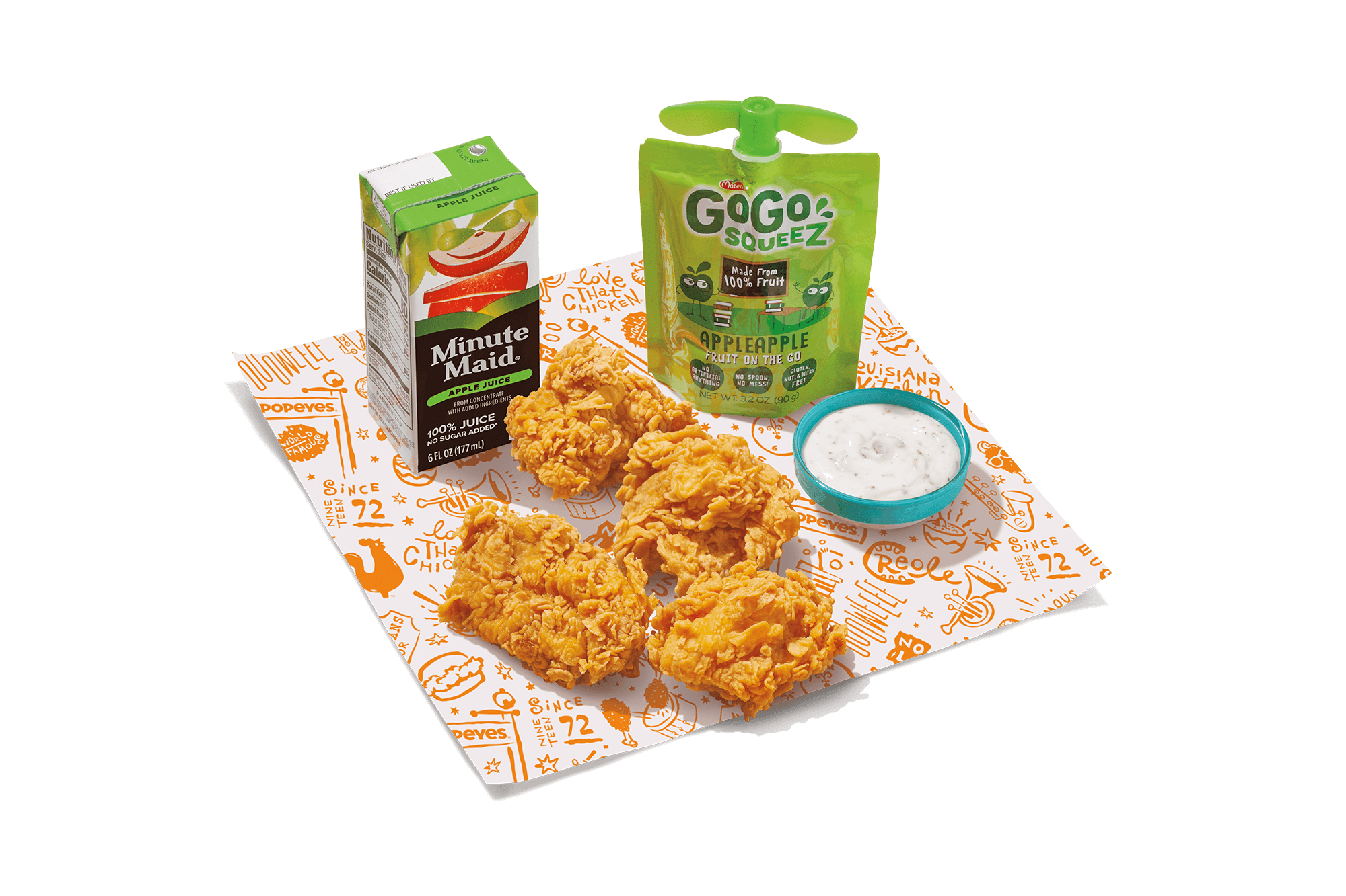 4Pc Boneless Kids Meal
