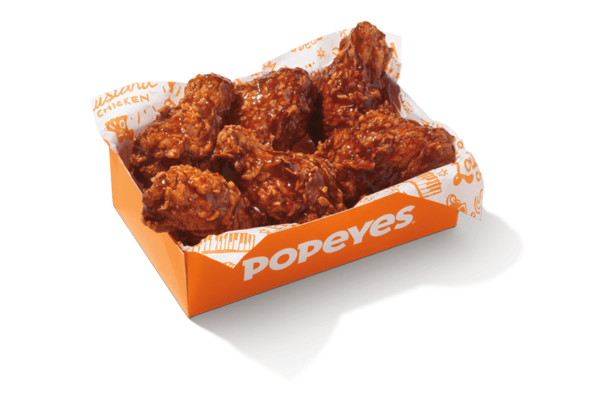 6Pc Bone-In Wings