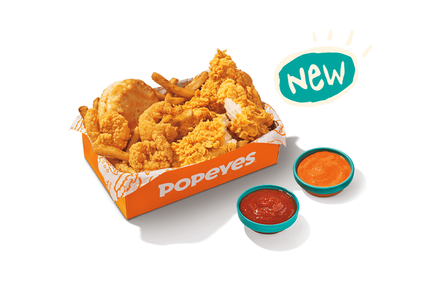 4Pc Butterfly Shrimp & 2Pc Tenders