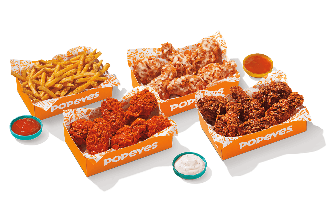 18Pc Wing Group Pack