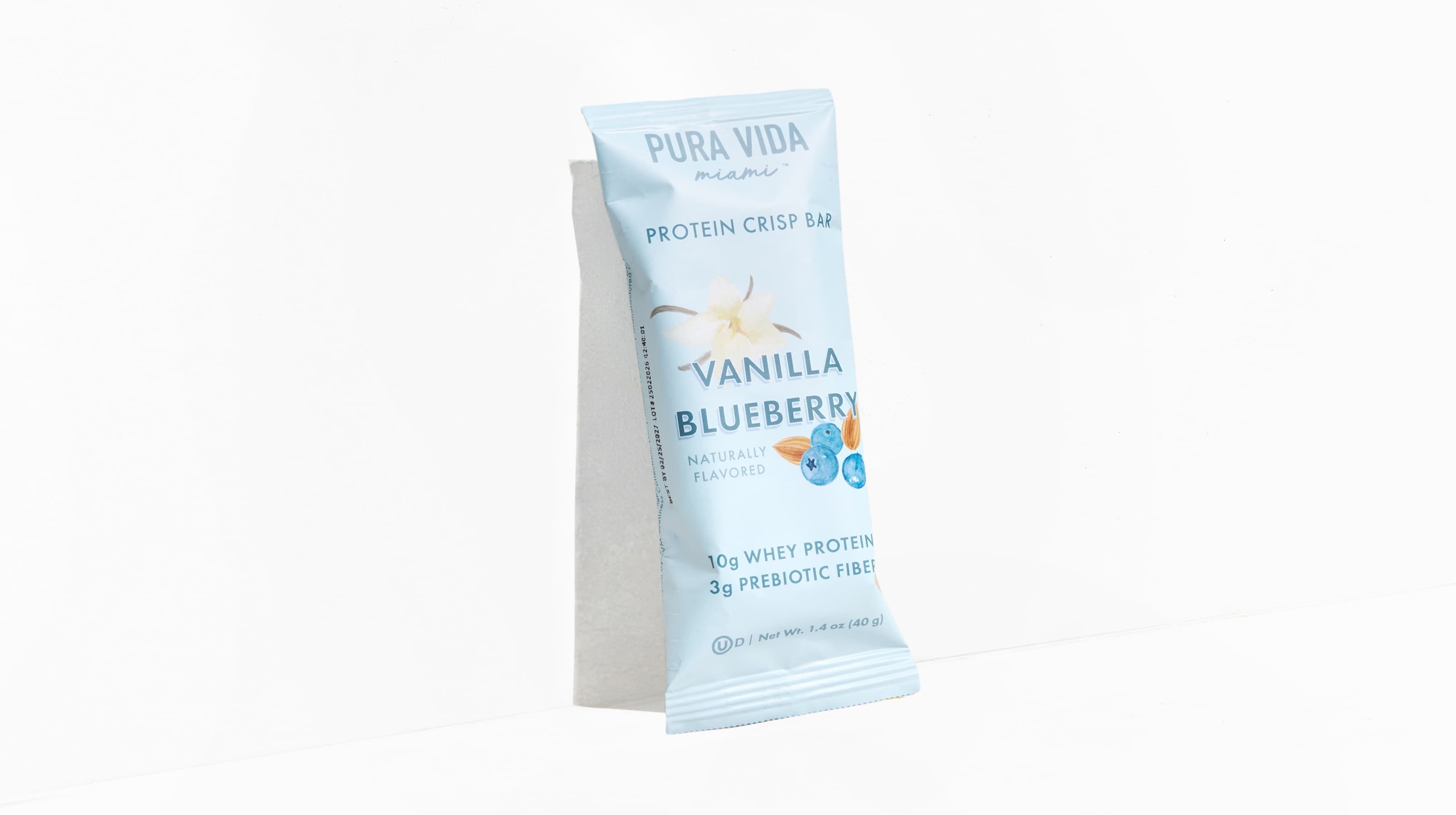 VANILLA BLUEBERRY PROTEIN CRISP BAR (SINGLE)