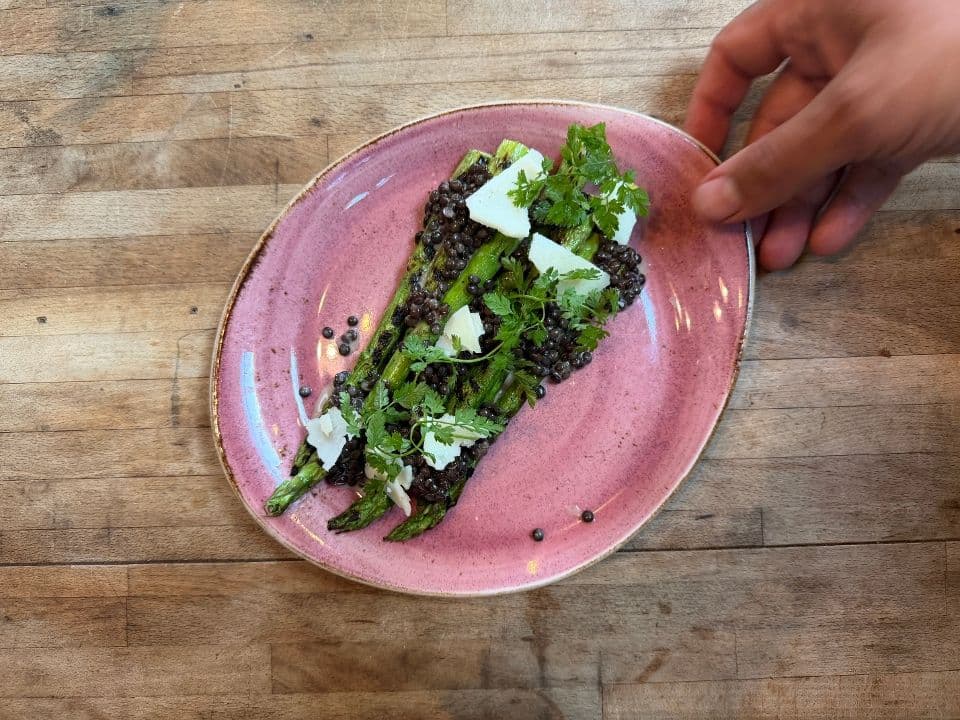 CHARRED ASPARAGUS