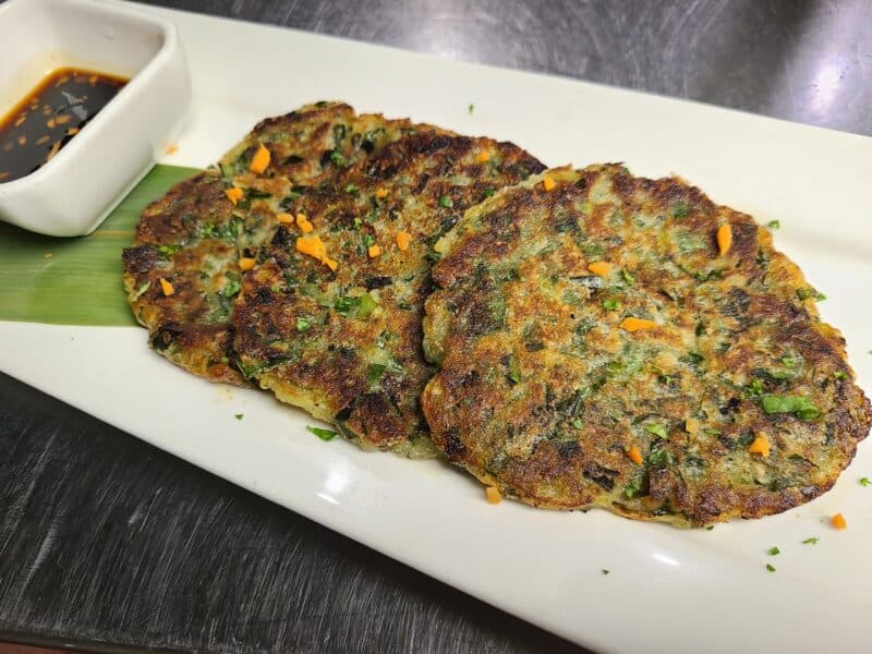 Leek Pancakes