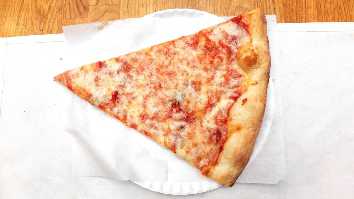 Regular Cheese Pizza Slice