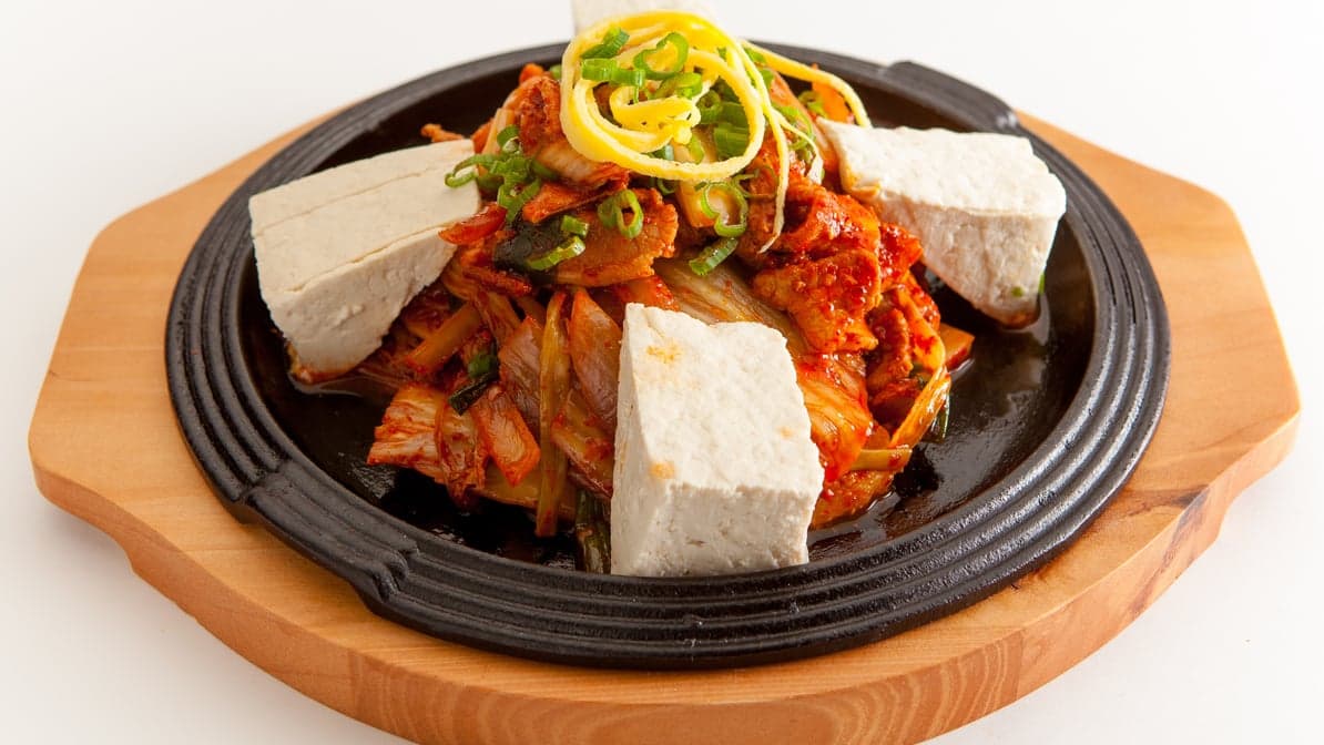 Stir-Fried Kimchi and Pork Combo