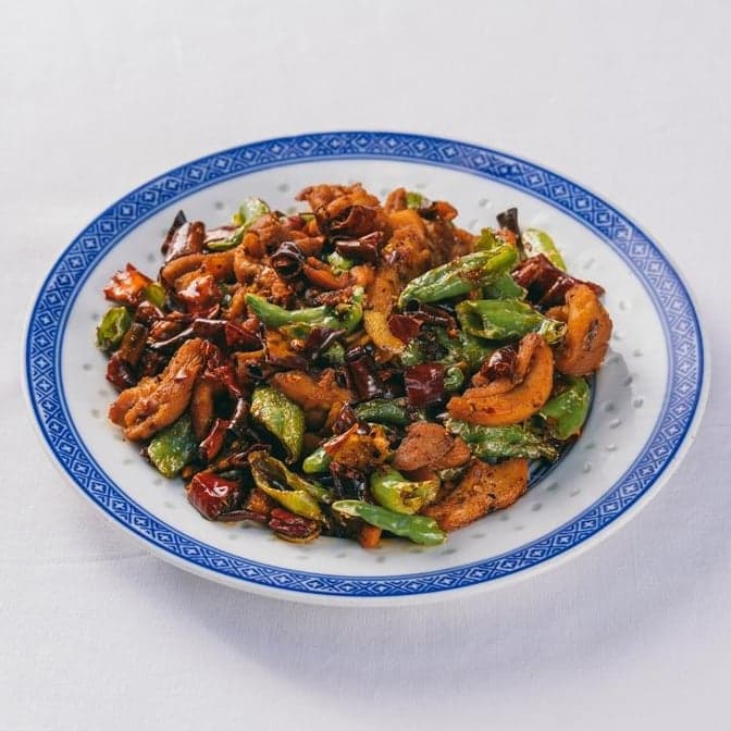 Three Pepper Chicken 三椒煸鸡