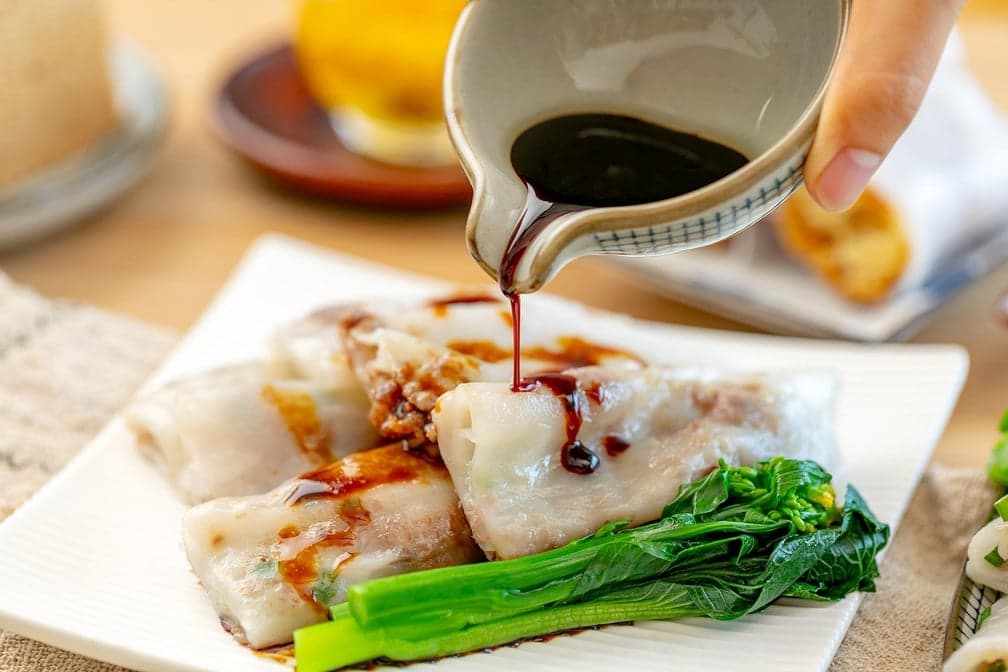 Two Combo Rice Noodle Roll 双拼肠粉