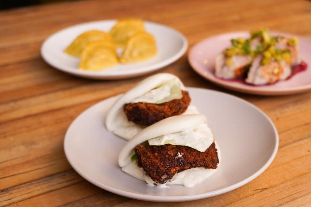 Crispy Chicken Buns
