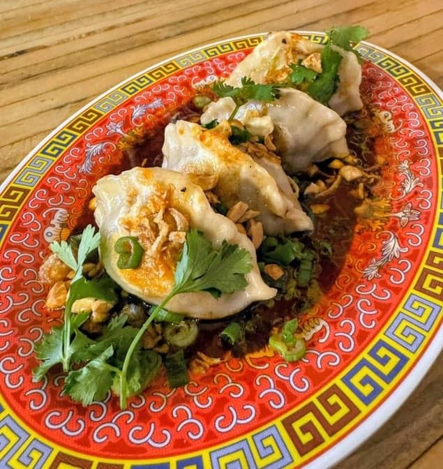 Red Oil Pork Dumplings