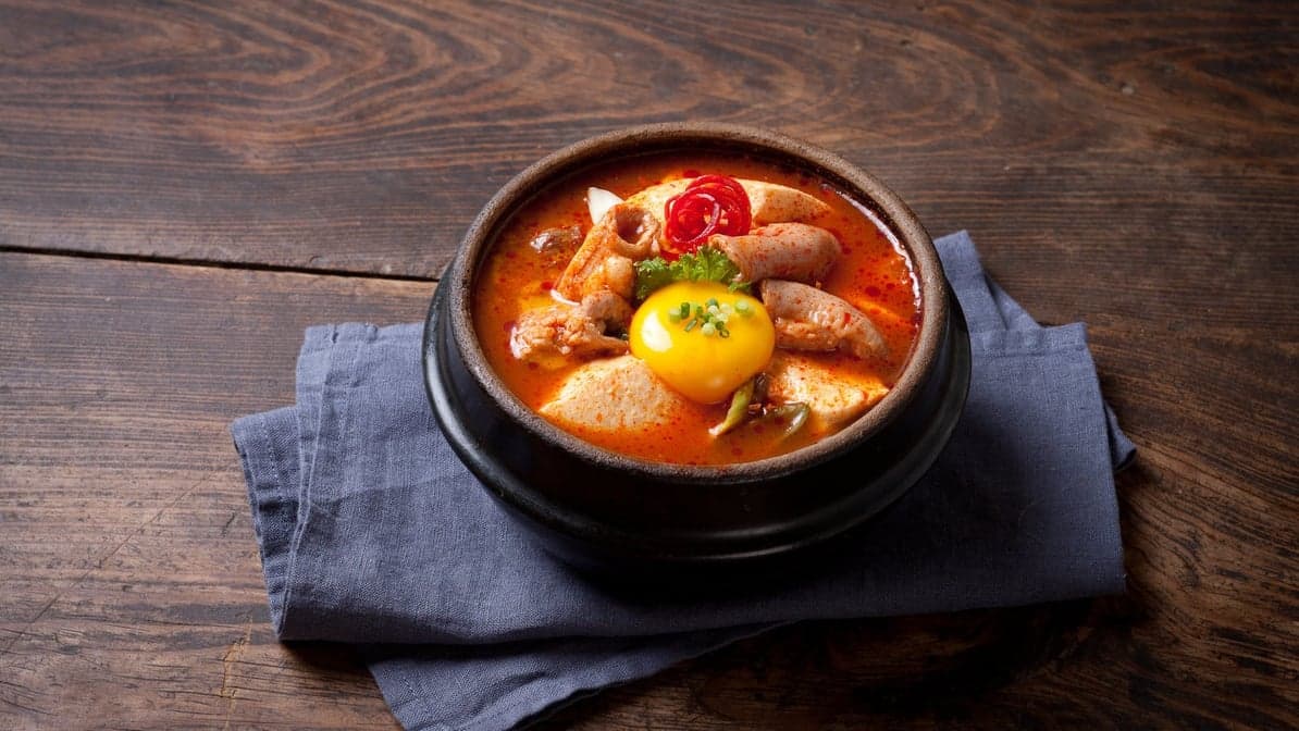 Intestine Tofu Soup
