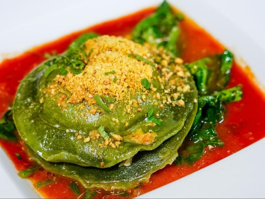 Tofu Ricotta Ravioli