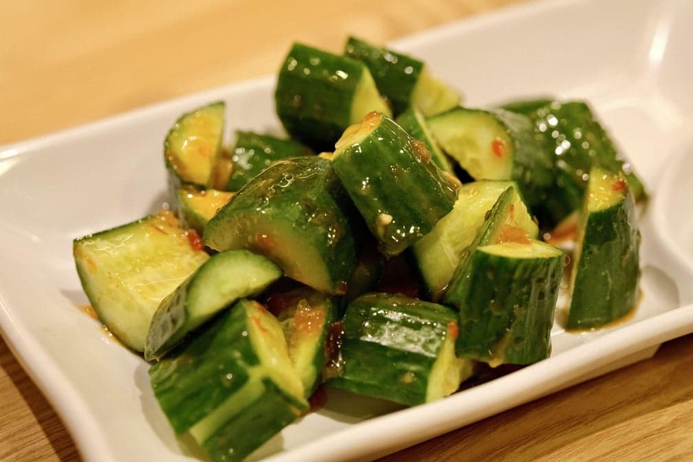 Spicy Cucumbers 凉拌黄瓜
