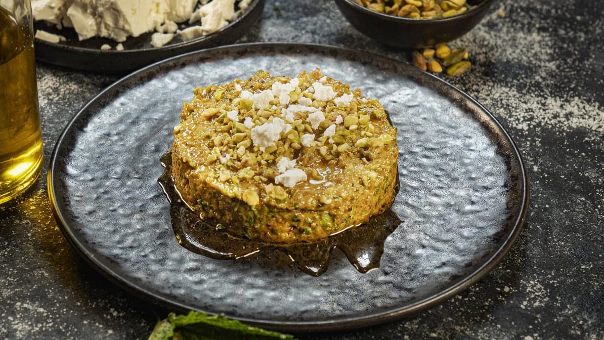 Feta & Pistachio Puree