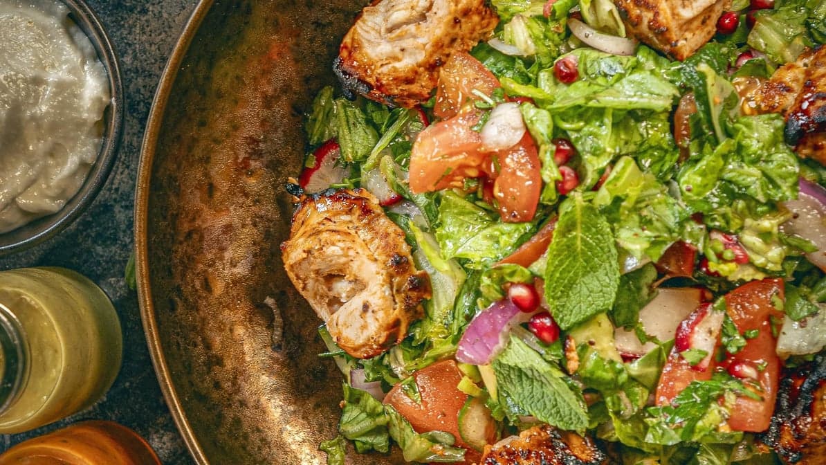 Shish Tawook Salad