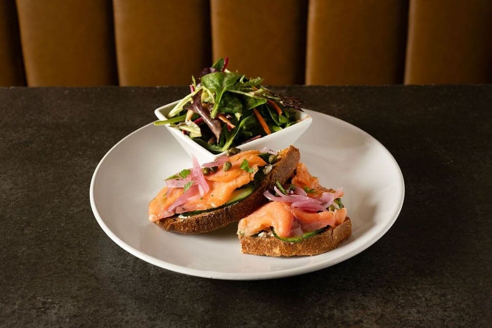 Smoked Lox Toast