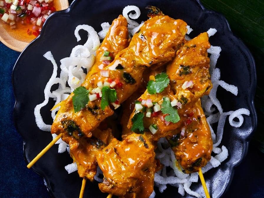 Vegan Chicken Satay