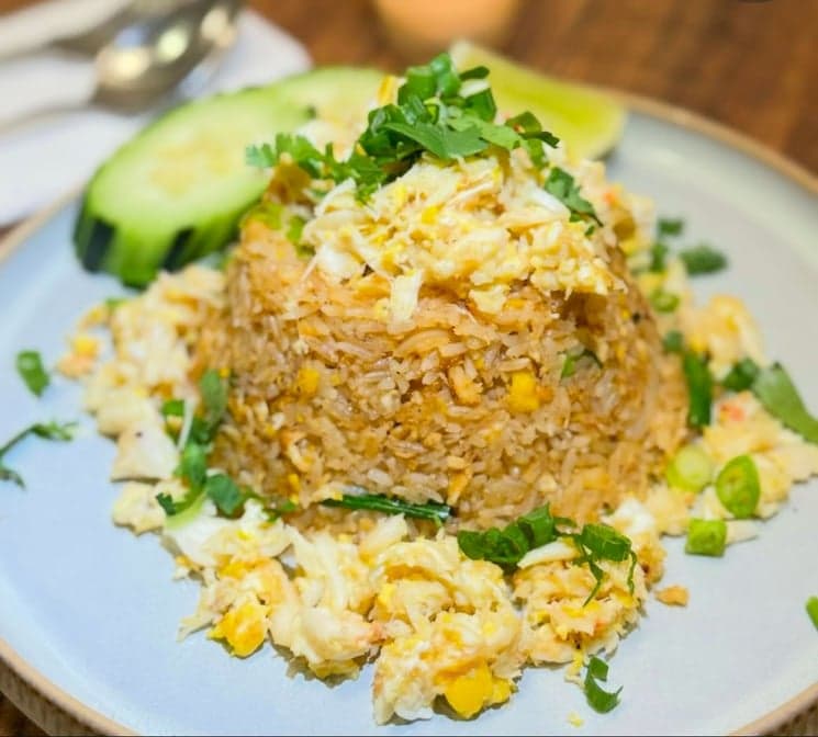 F5. Crab Meat Fried Rice