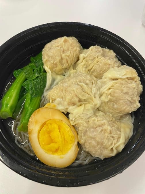 Shrimp & Pork Wonton Noodle Soup Set 云吞面套餐