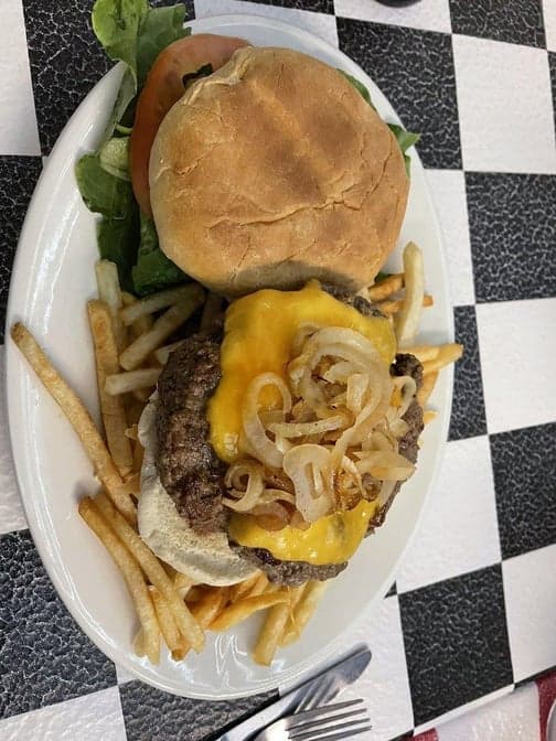 Cheddar Cheeseburger