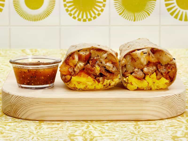 Sausage Breakfast Burrito