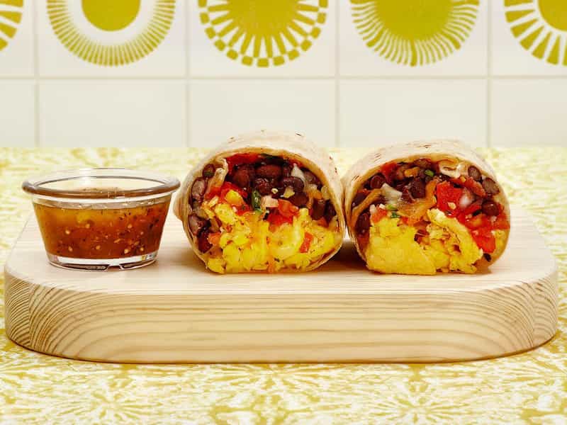 South of the Border Breakfast Burrito
