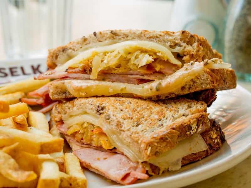 Veselka's Reuben