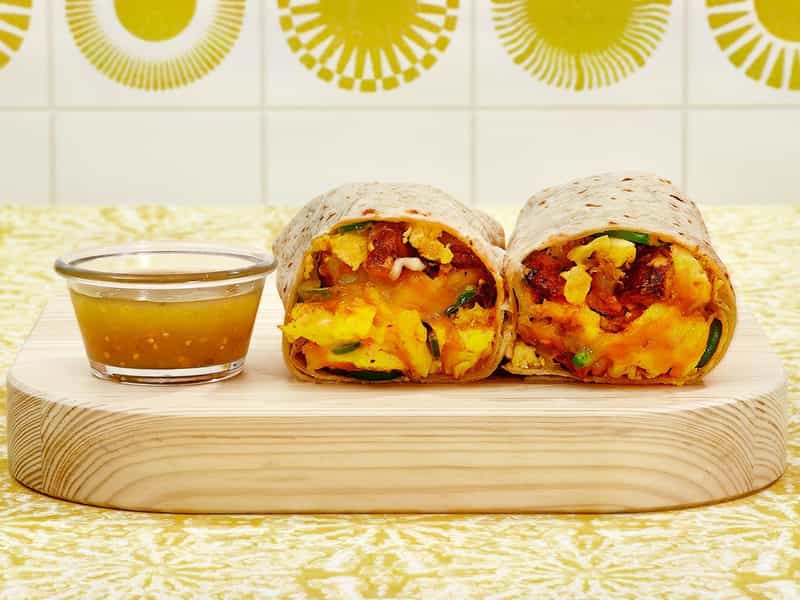 Spicy Breakfast Burrito