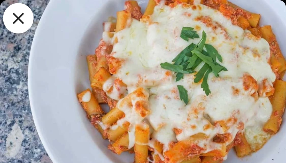 Meat Sausage Ziti
