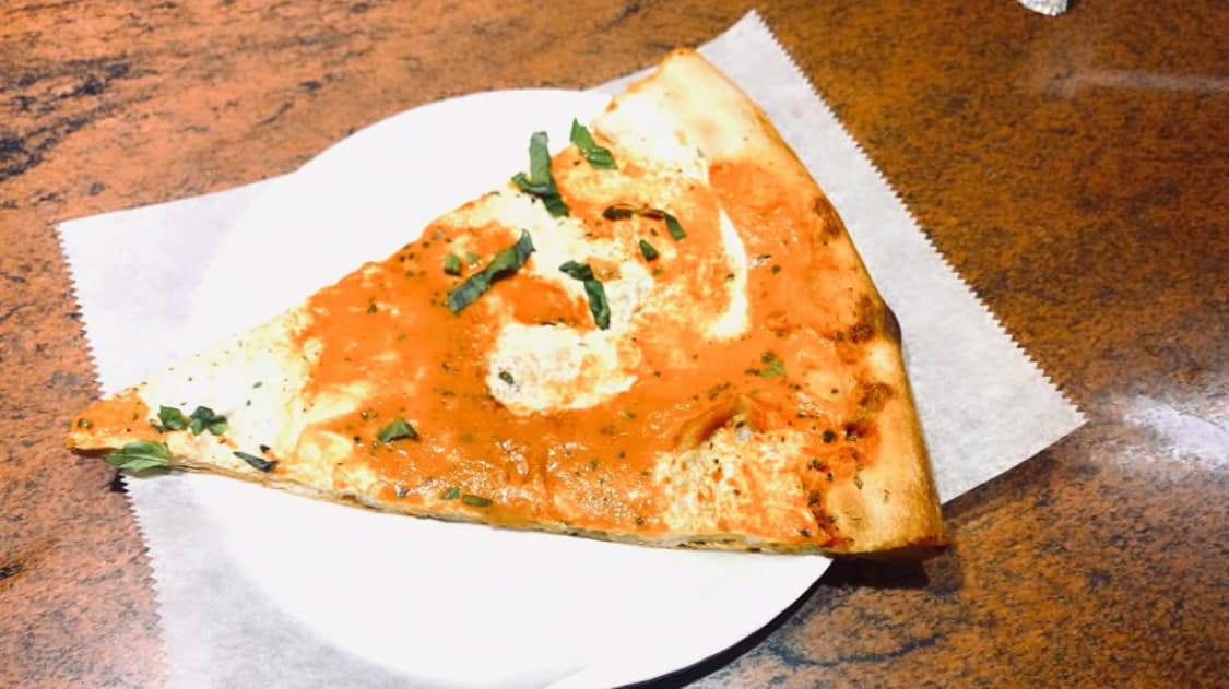 Italian Vodka Pizza Slice