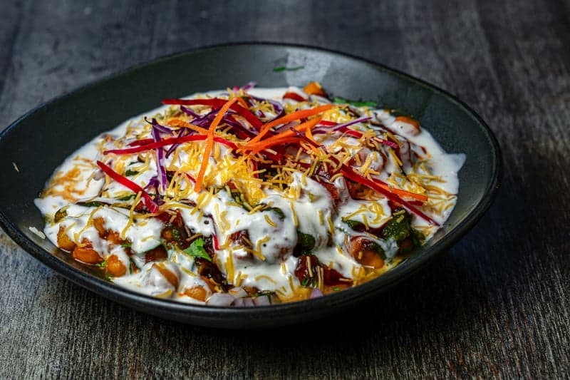 Delhi Aloo Tikki Chaat