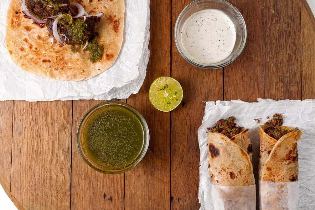 Shami Kabab Roll
