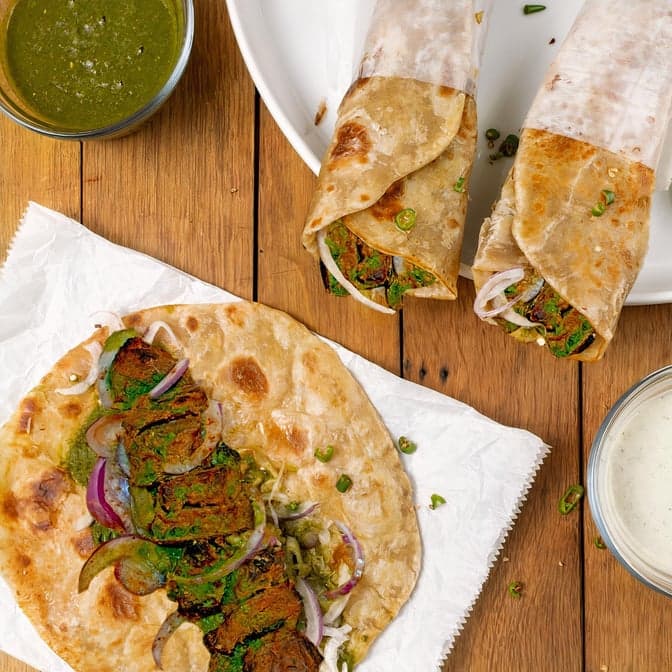 Steak Tikka Roll