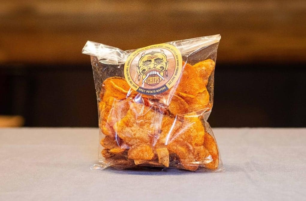 Spicy Potato Chips