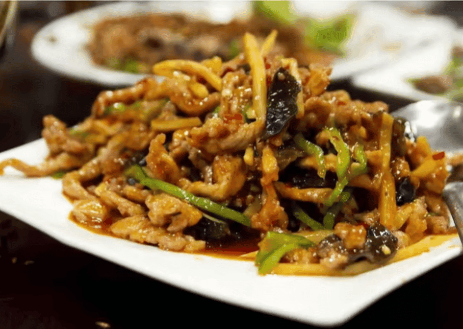 Pork w. Garlic Sauce