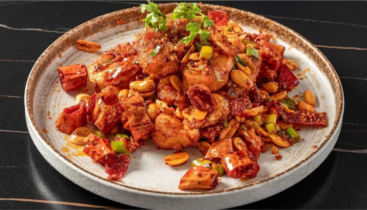 Spicy Wok Prawn w. Magic Chili