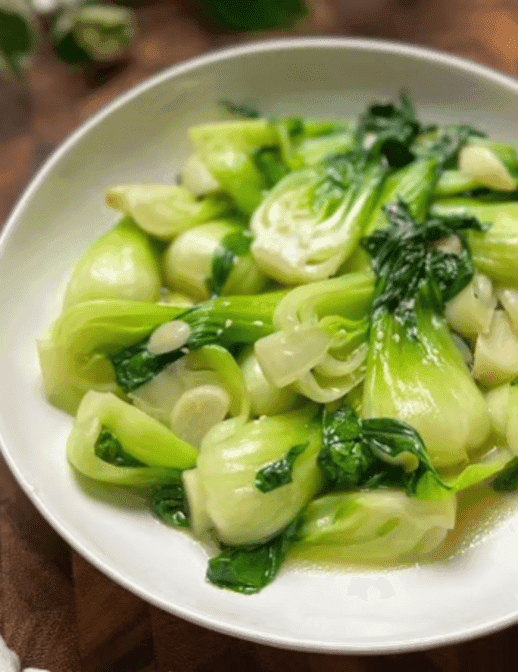 Baby Bok Choy w. Garlic