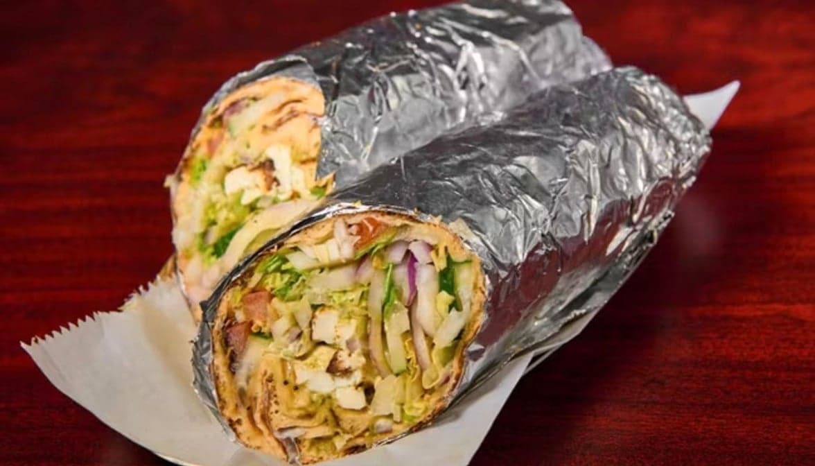 Paneer Tikka Roll (Roomali Roti)