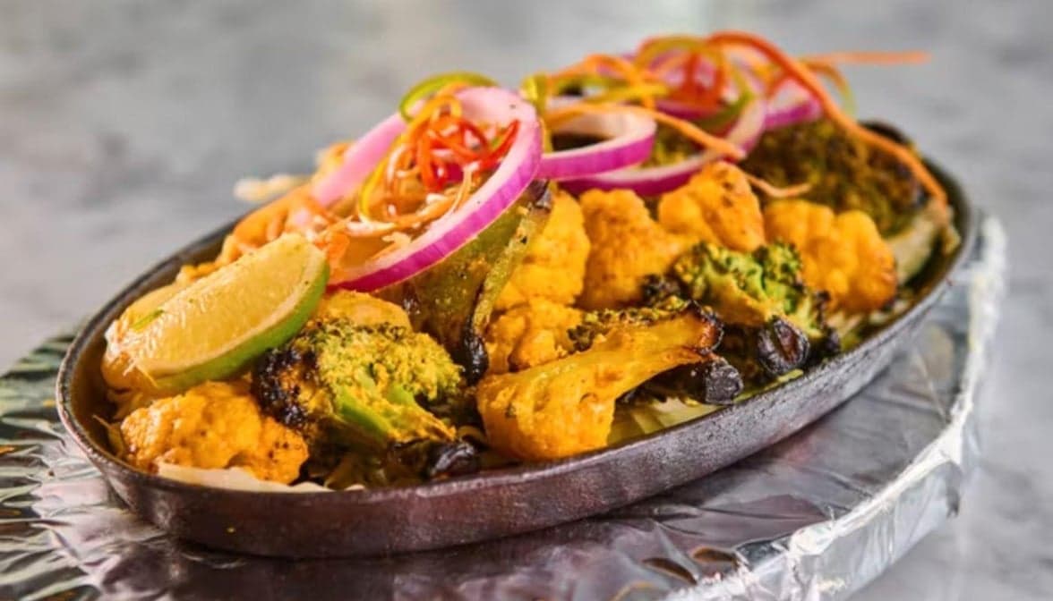 Tandoori Broccoli & Cauliflower