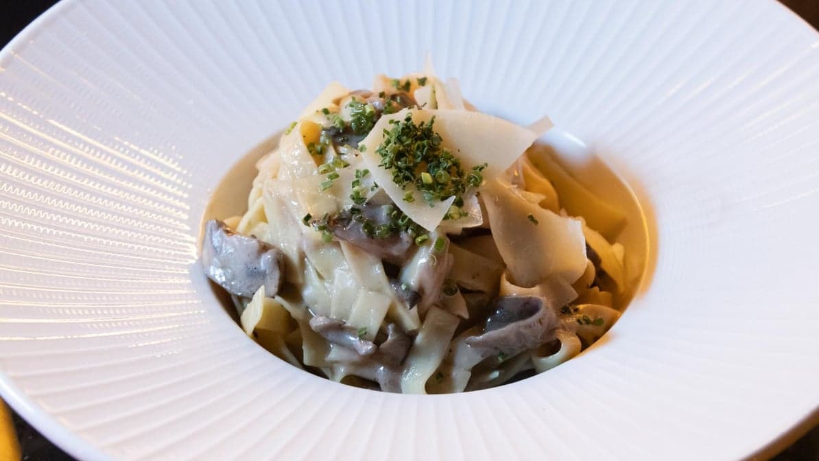 TRUFFLE FETTUCINE ALFREDO PASTA