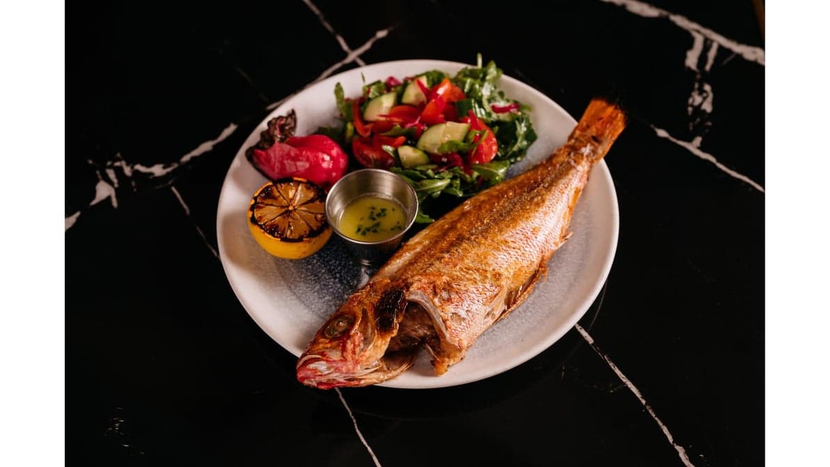 WHOLE GRILLED RED SNAPPER