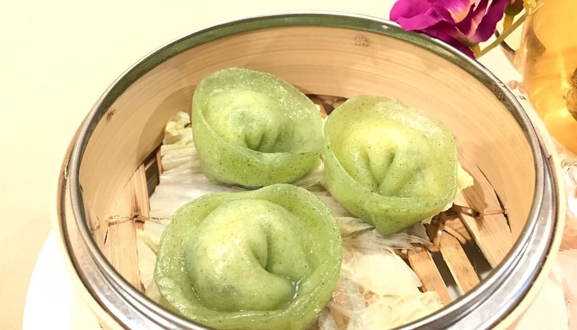 Seafood Peashoot Dumplings