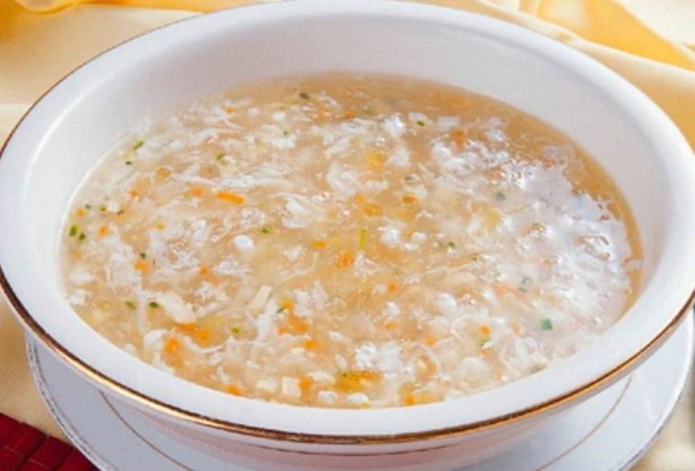 Chive & Seafood Soup
