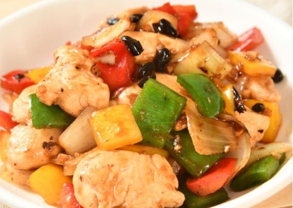 Chicken W. Black Bean Sauce
