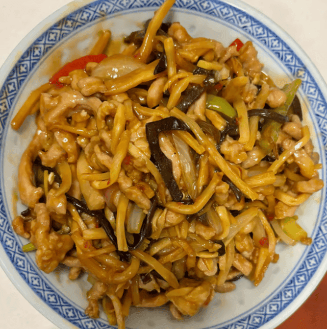 Shredded Pork W. Spicy Garlic Sauce