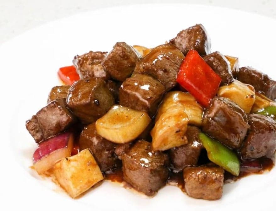 Beef Steak With Black Pepper Sauce