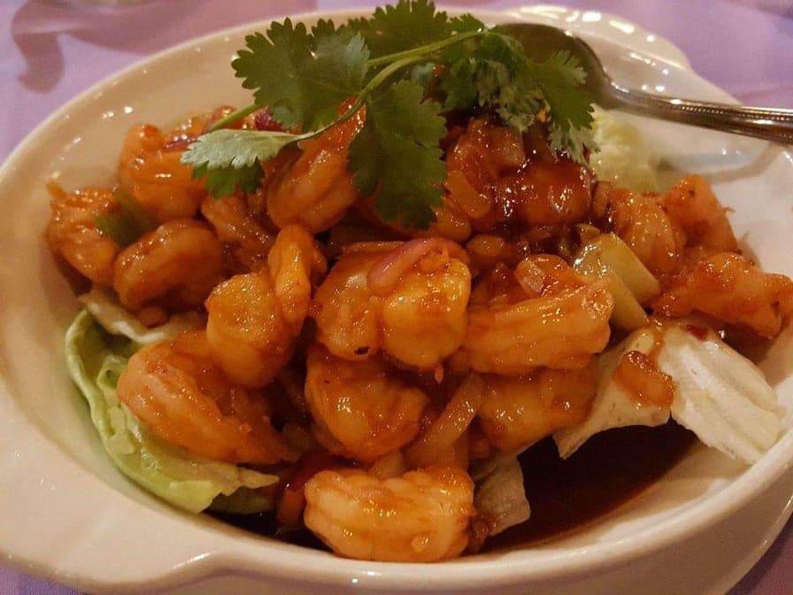 Szechuan Style Spicy Baby Shrimp